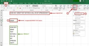 Learn To Wrap Text In Excel | EDUCBA