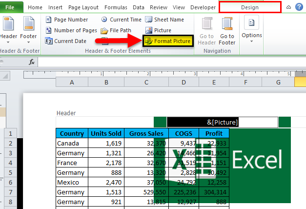 Watermark In Excel Step By Step Guide To Insert Watermark 2495