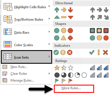 excel vba icon sets