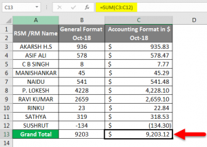 Accounting Number Format in Excel | How to Apply Accounting Format?