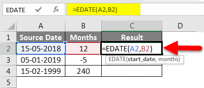 AMD in Excel example 2-4