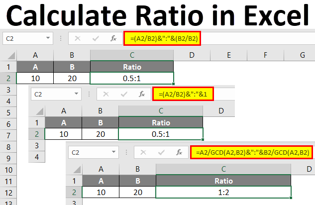 Ratio In Excel Examples How To Calculate Ratio In Excel