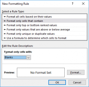 Conditional Formatting For Blank Cells | (Examples and Excel Template)