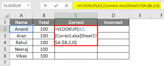 VLookup Function