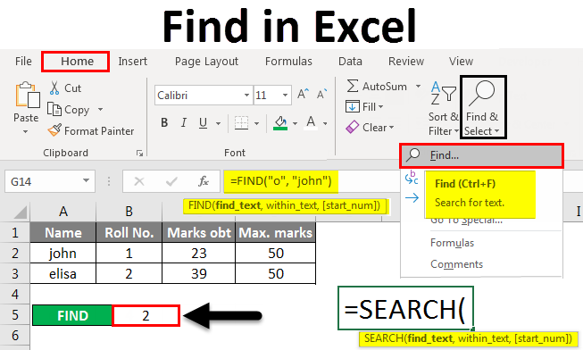 excel find text in different sheet