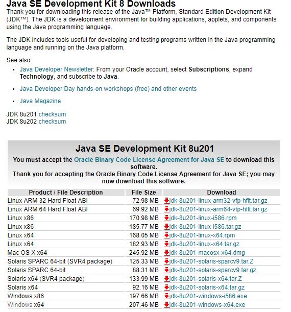 java se development kit 11 downloads free