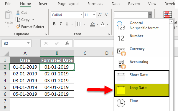 Insert date example 3-2