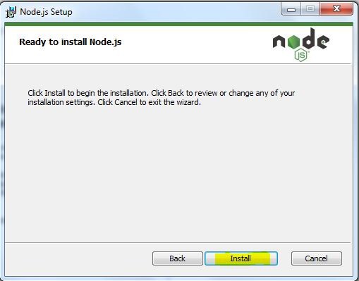 install node module angular