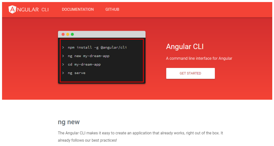 angular install node