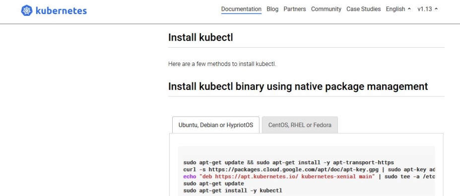 Kubectl Installation step 2-1