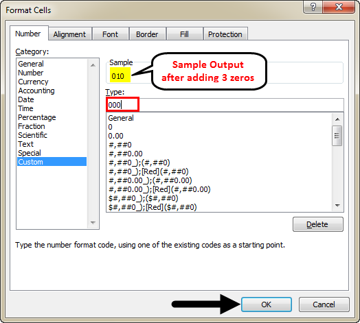 Leading Zeros In Excel Examples How To Add Leading Zeros 