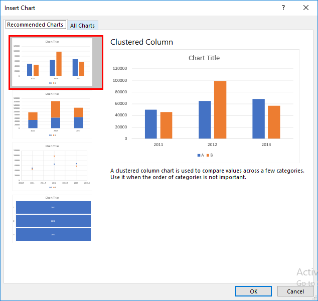 Legend in Excel 1-3