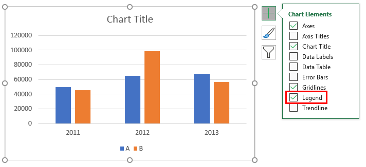 Excel Change Chart Legend Text