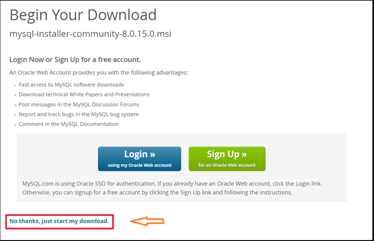 Mysql Install output 5