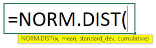 Normal Distribution Formula