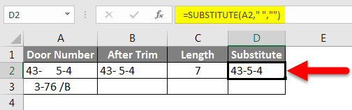 Substitute Function