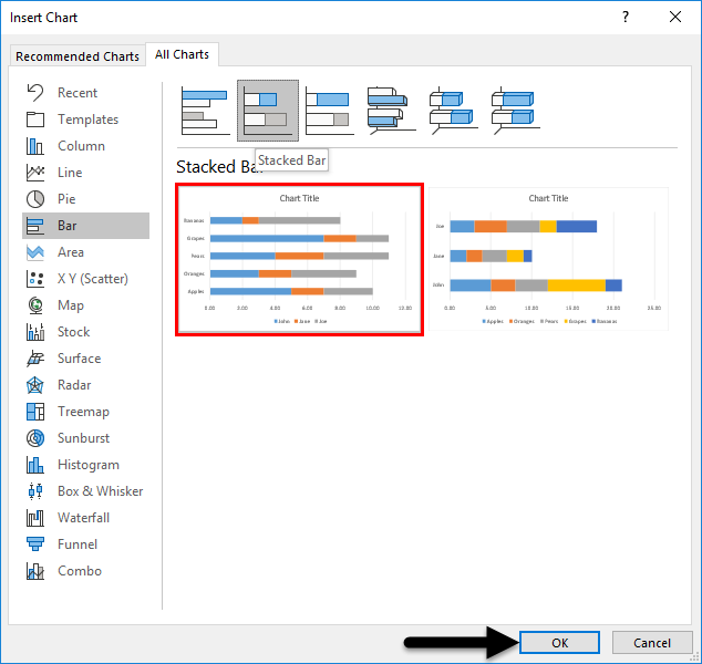 Stacked Bar Chart In Excel Examples With Excel Template 