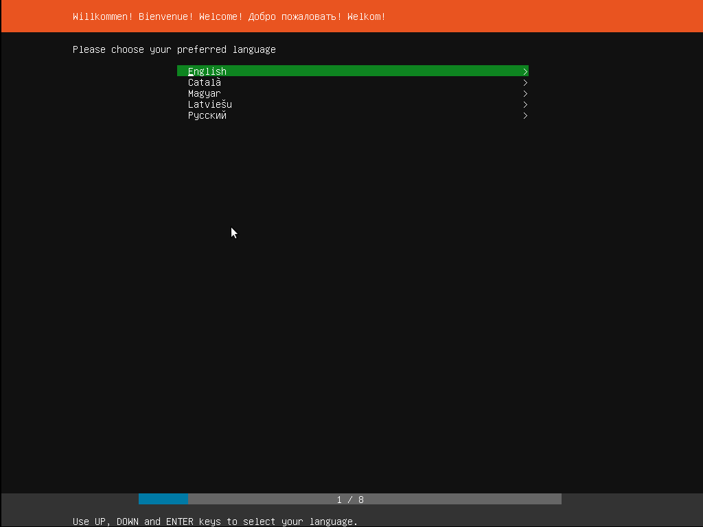 Ubuntu Server step 2