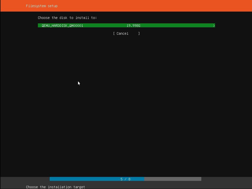 Ubuntu server мигает курсор