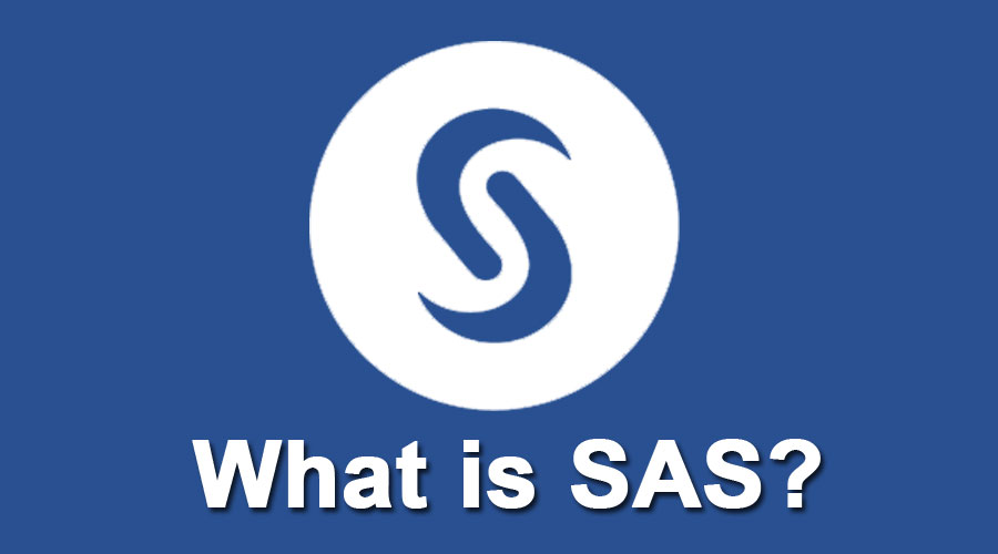 SAS Computer. SAS (Statistical Analysis System) logo PNG. S.A.S.