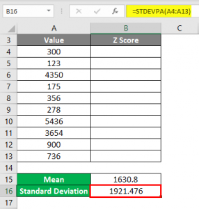 Z Score in Excel (Examples) | How To calculate Excel Z Score?