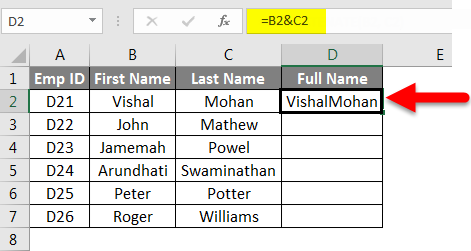 Concatenate Columns In Excel How To Concatenate Columns In Excel