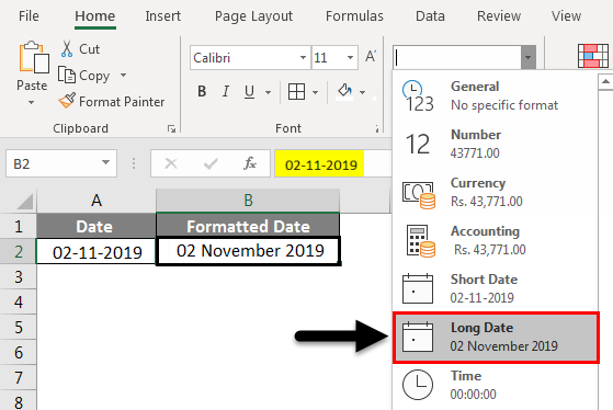 Date format