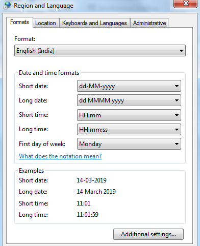 format date example 2-5