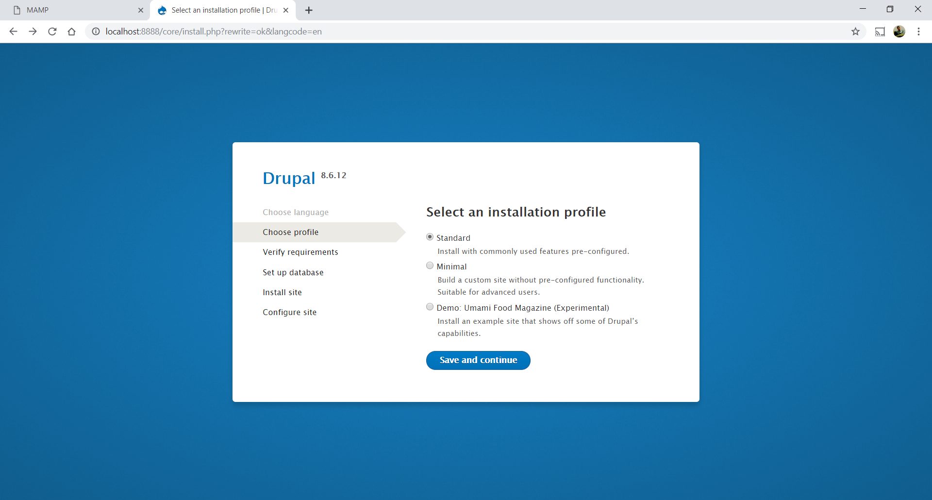 install drupal 10