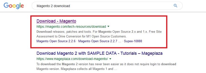 install magento 2