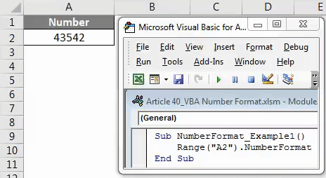 VBA Number Format Example 1-7