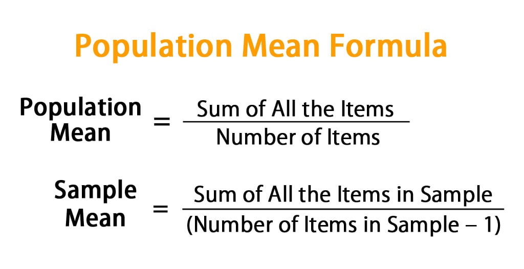 population-mean-formula-calculator-excel-template