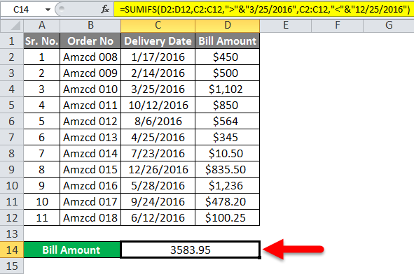 Excel Sumifs With Multiple Date Range Criteria And Multiple Criteria 2449