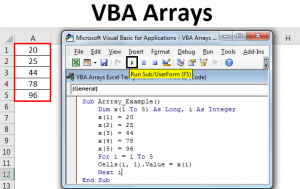 Excel vba criteria1 array диапазон