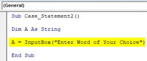 VBA Case | How to Use Excel VBA Case Statement with Examples