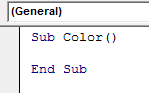 VBA Colour Index Example 1-2