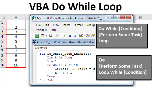 visual basic for excel for loop