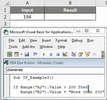 Nested If Statement with Else If Result 2