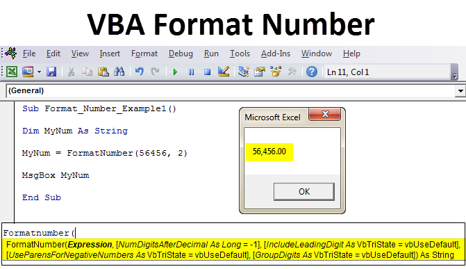 excel vba format number decimal places