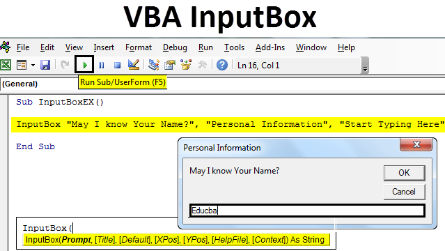 ms access password inputbox