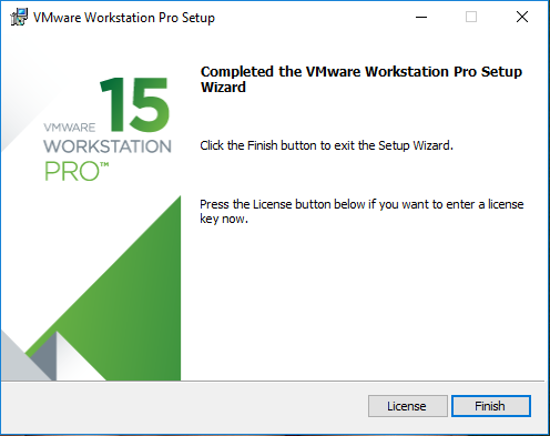 vmware player and vm installation screenshots