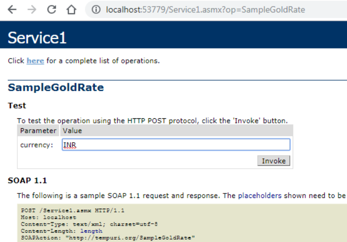 output in XML format