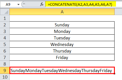 Concatenate Example 3-3