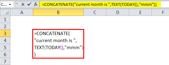 Concatenate year Example 4-3