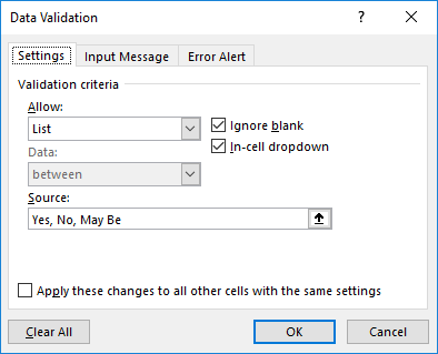 Editing a comma-separated list Example 1.6