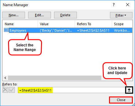 How to Edit Drop Down List in Excel? | Steps to Edit Drop Down List