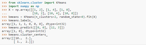 Self learning hot sale algorithm example