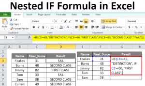 Nested IF Formula in Excel | How to Use Nested IF Formula?