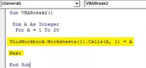 VBA Break For Loop | How to Use Excel VBA Break For Loop?