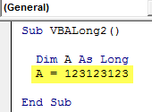 VBA Long Example 2.4